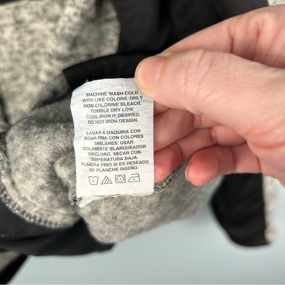 Rugby University Black and Grey Full Zip Knit Jacket Size M - Picture 8 of 8